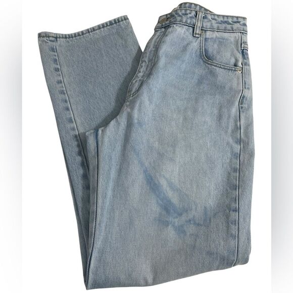 ROLLA’S Original High Rise Straight Denim in Sunbleach Worn Size 29 Jeans - Picture 5 of 12